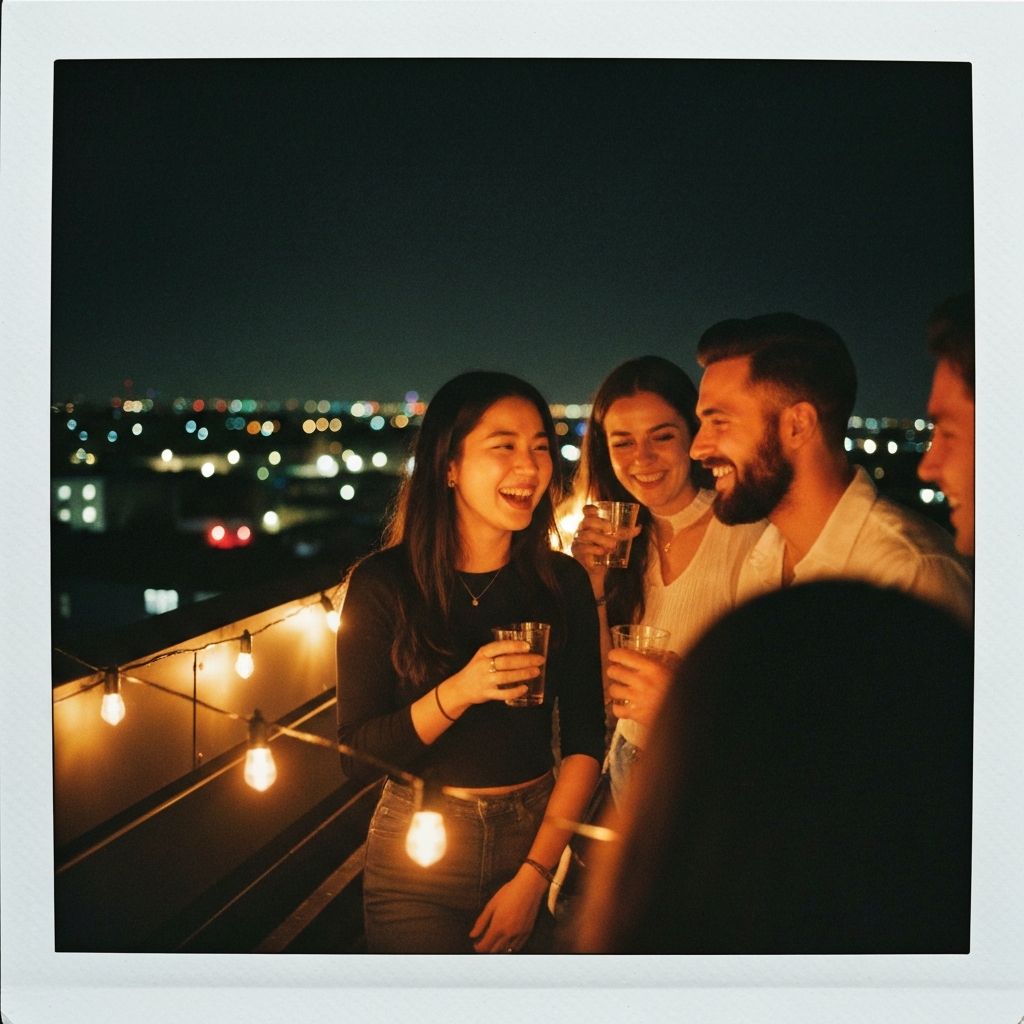Rooftop party